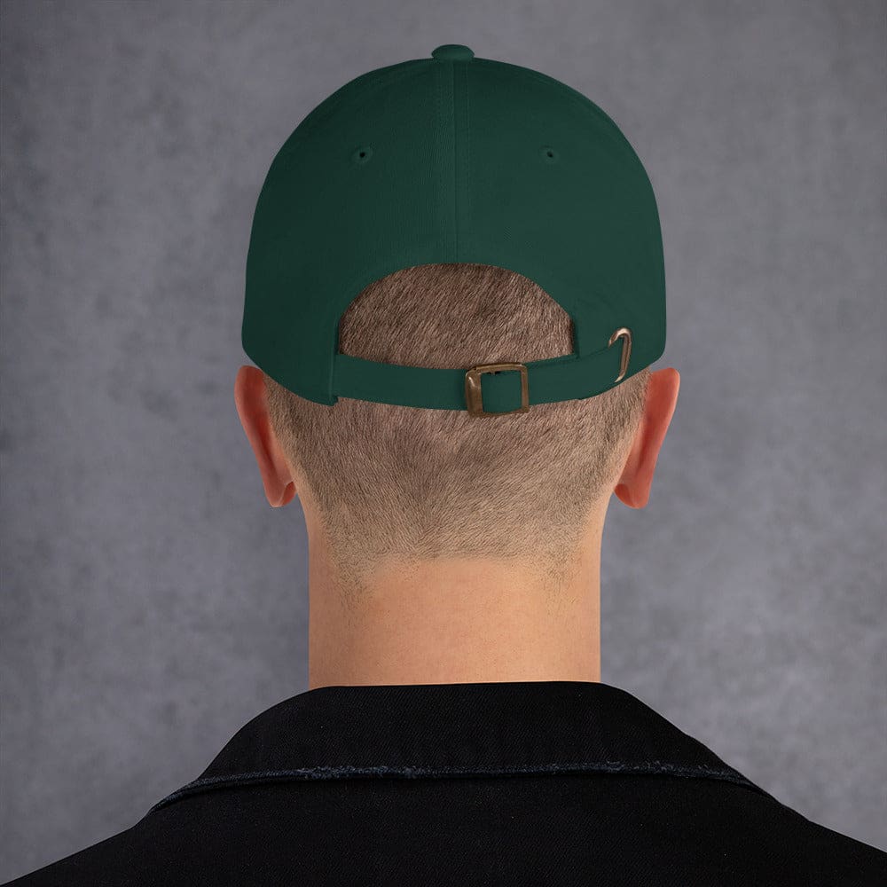 Breast Cancer Awareness Dad Hat with Pink Ribbon