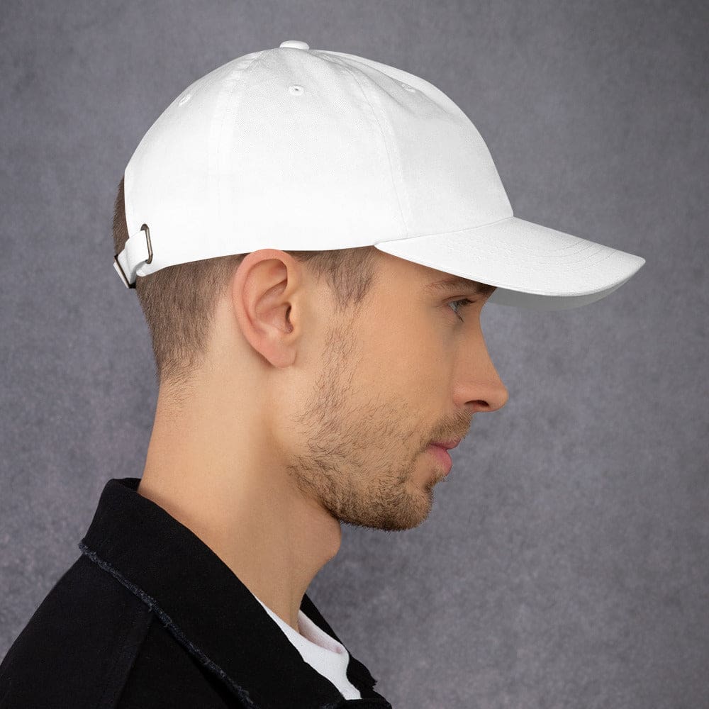 Breast Cancer Awareness Dad Hat with Pink Ribbon