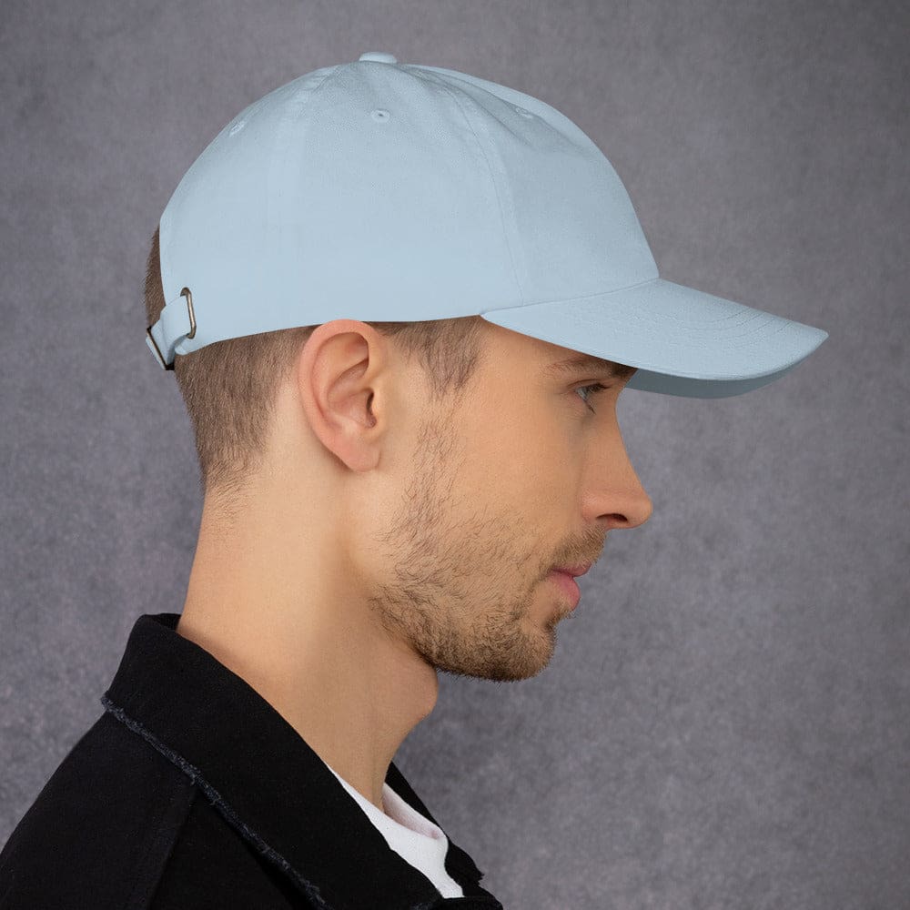 Breast Cancer Awareness Dad Hat with Pink Ribbon