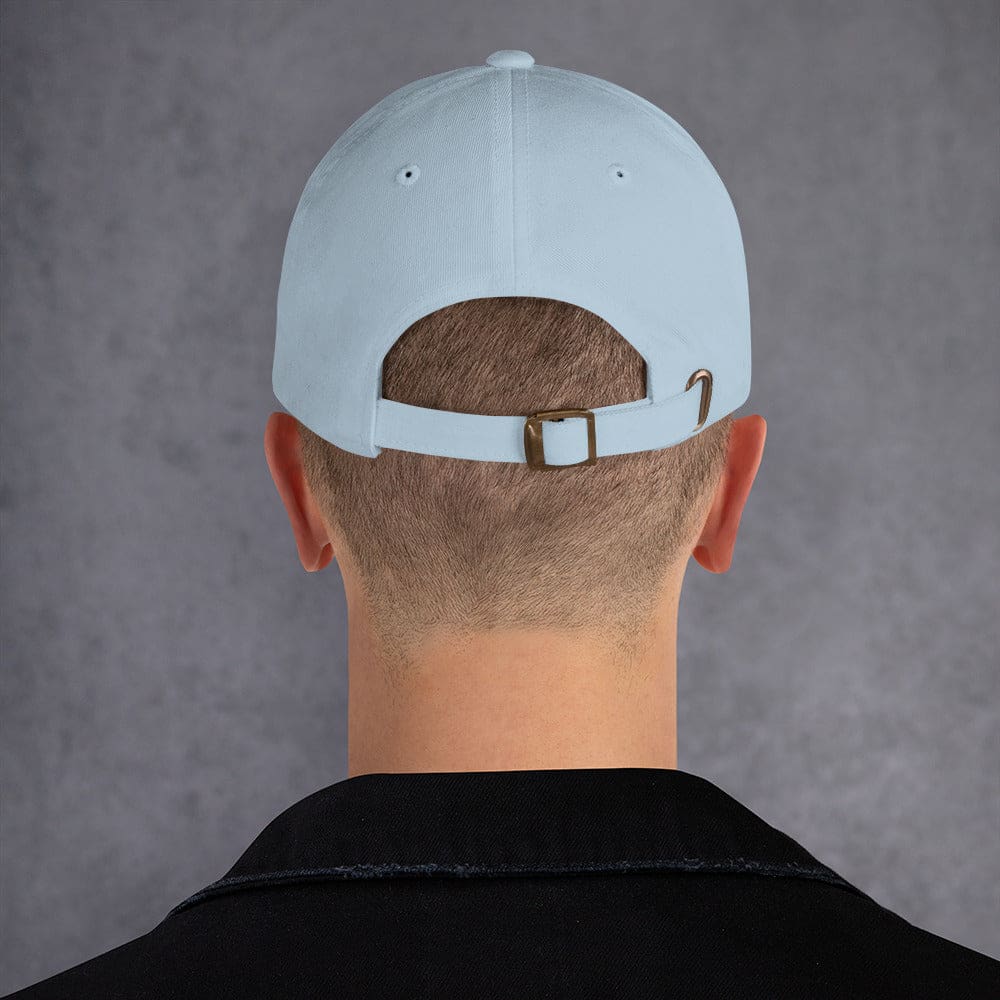Breast Cancer Awareness Dad Hat with Pink Ribbon