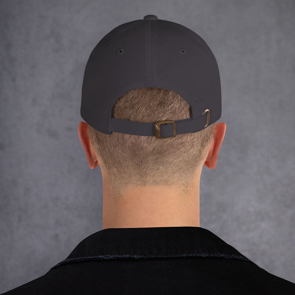 Breast Cancer Awareness Dad Hat with Pink Ribbon