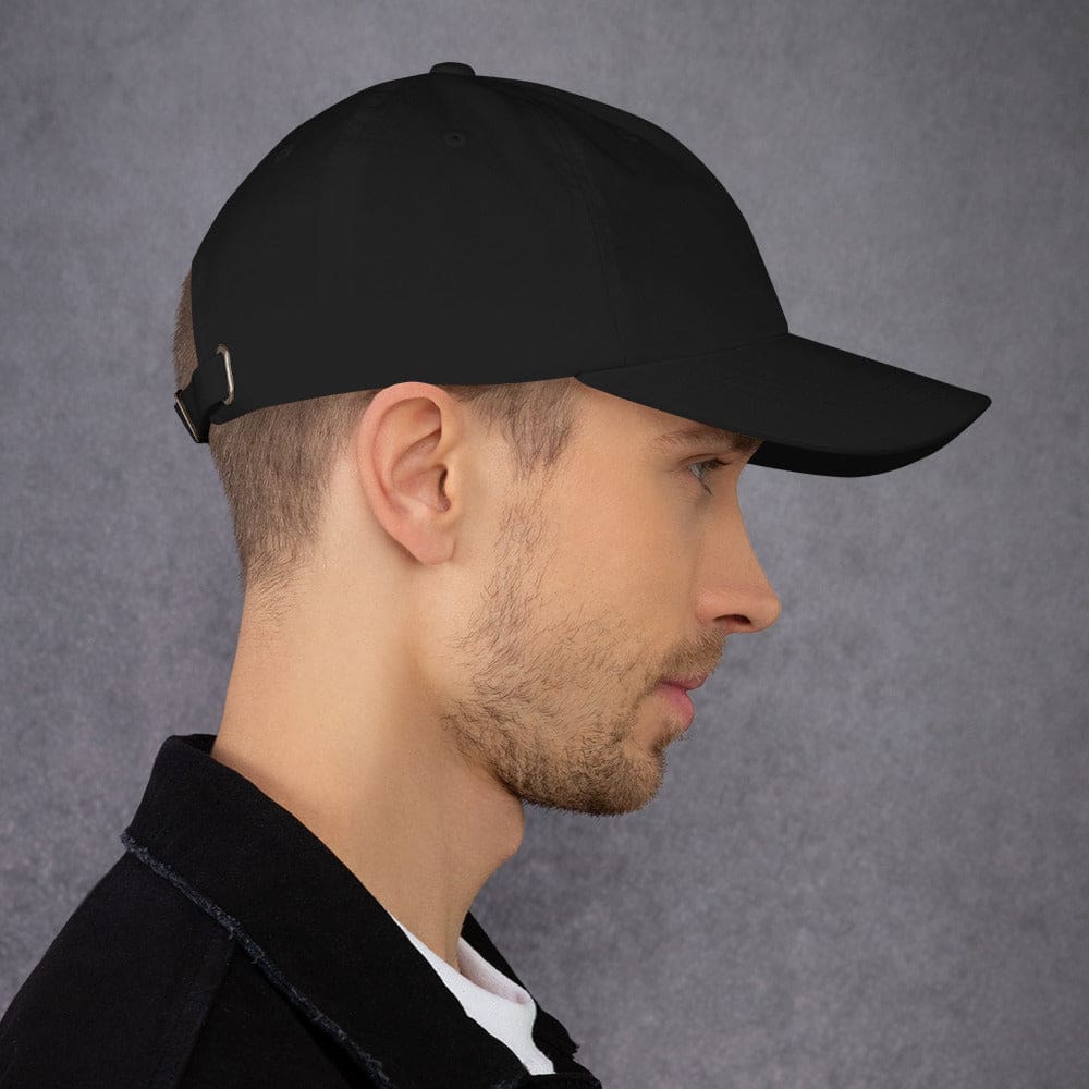 Breast Cancer Awareness Dad Hat with Pink Ribbon