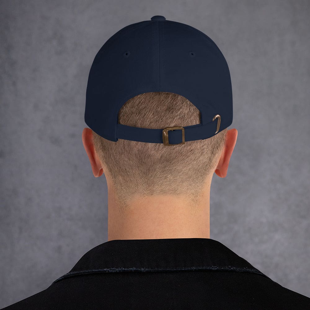 Breast Cancer Awareness Dad Hat with Pink Ribbon