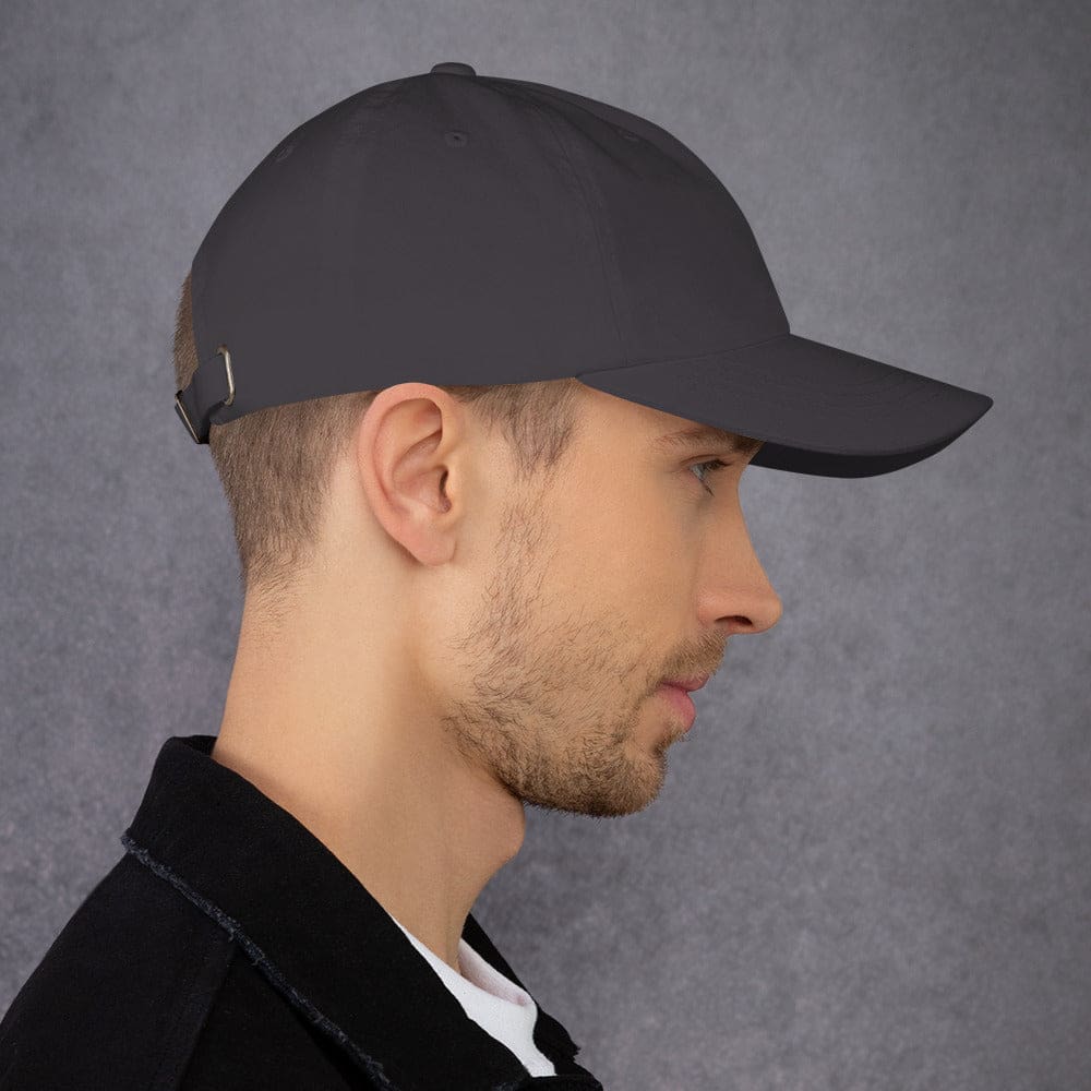 Breast Cancer Awareness Dad Hat with Pink Ribbon