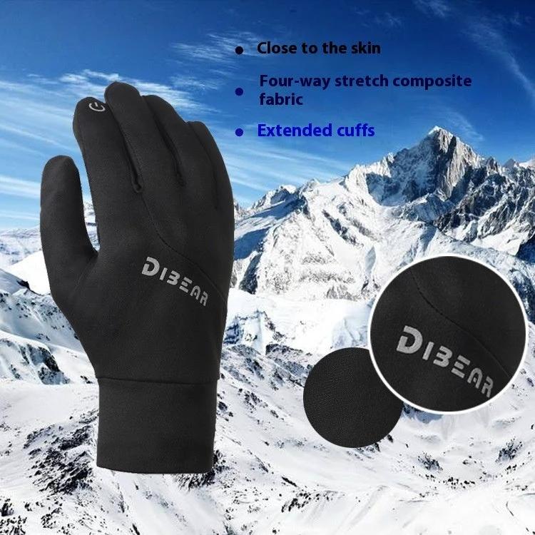 Men's Warm Keeping Anti-slip Touch Screen Gloves