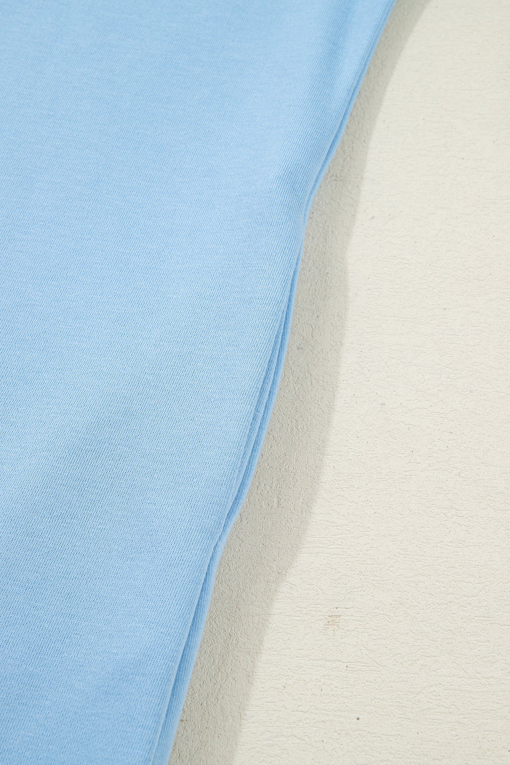 Beau Blue Solid Color Snap Button Polo Collar Short Sleeve Scallop Hem Mini Dress