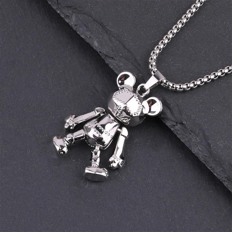 Men's Bear Necklace