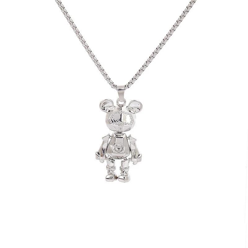 Men's Bear Necklace