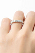 Can't Stop Your Shine Moissanite Ring – Elegant Minimalist Design See size chart under “more details”