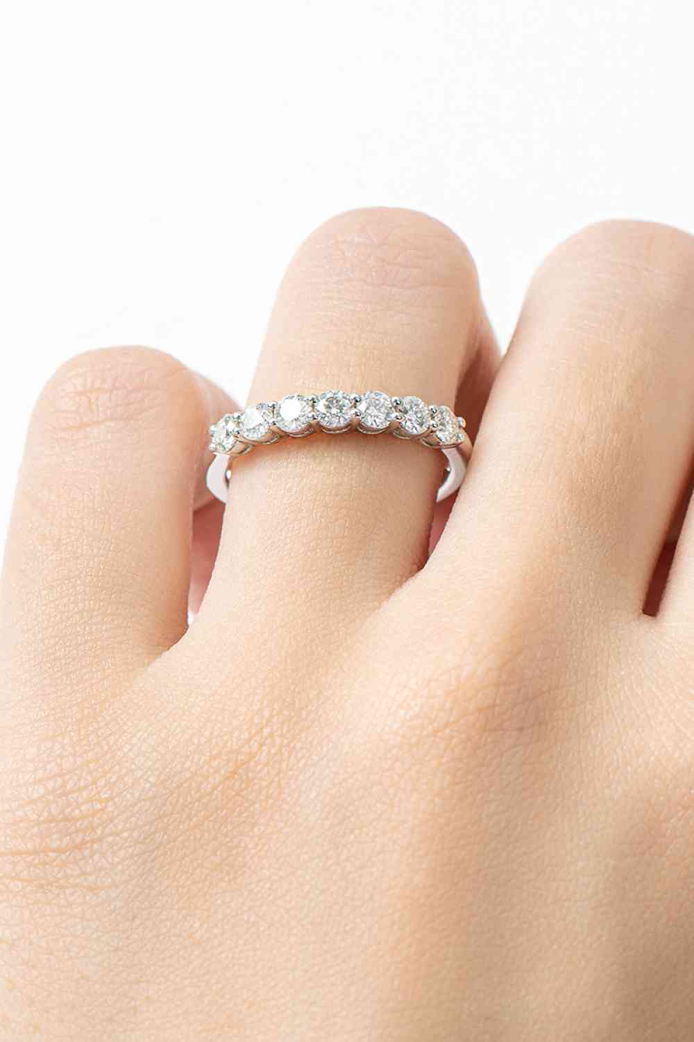 Can't Stop Your Shine Moissanite Ring – Elegant Minimalist Design See size chart under “more details”