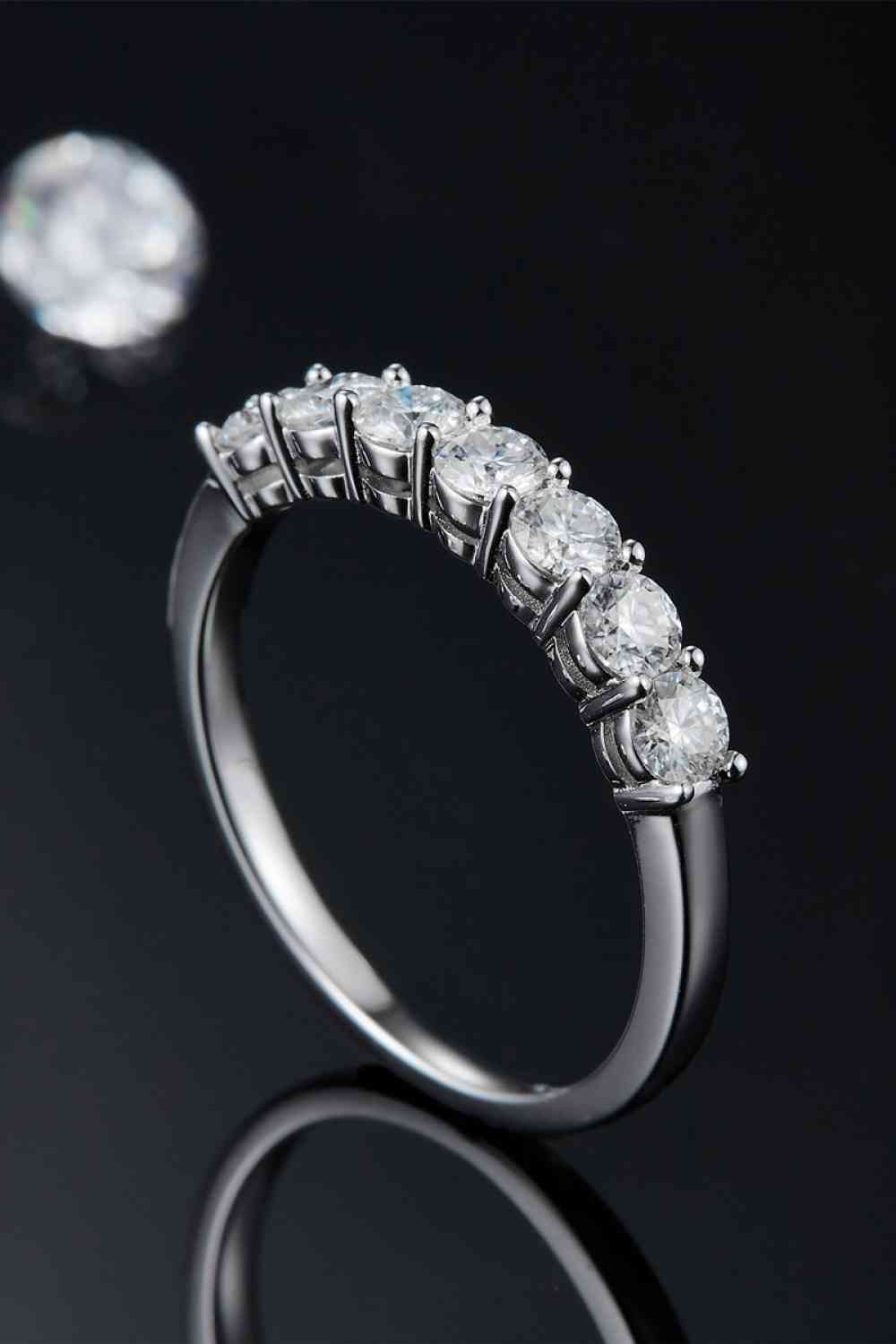 Can't Stop Your Shine Moissanite Ring – Elegant Minimalist Design See size chart under “more details”