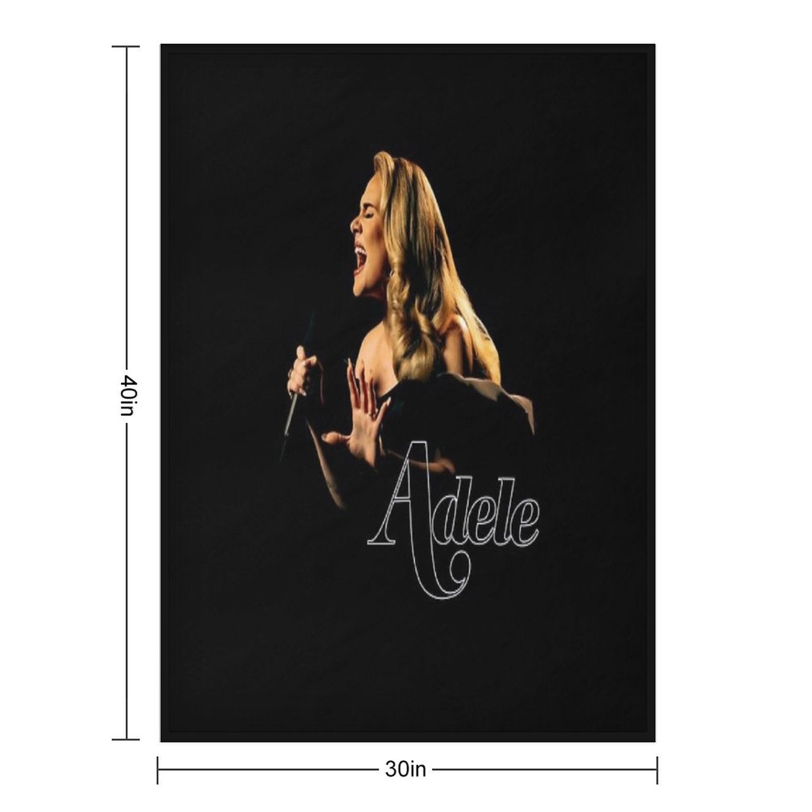 Ádélé - OFFICIAL MERCH Throw Blanket