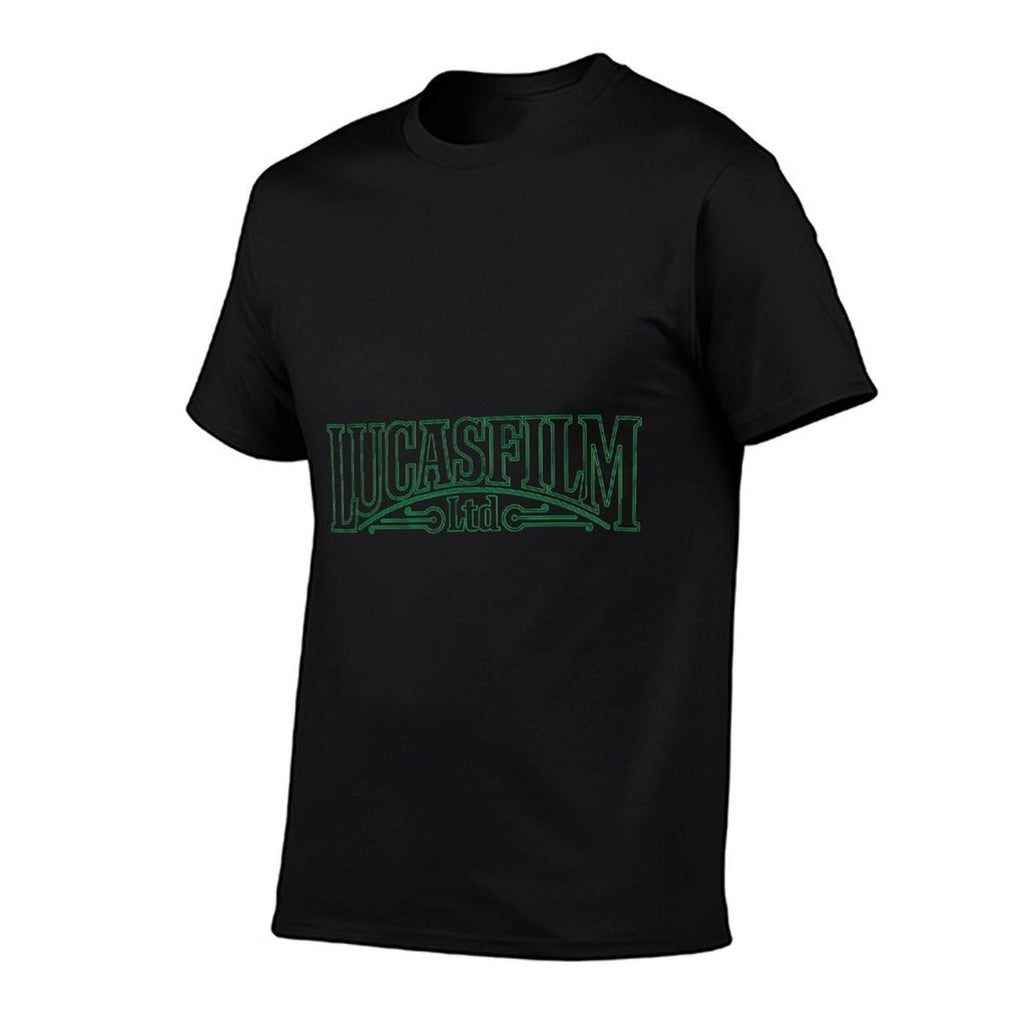 Lucasfilm Ltd Green Logo Women’s And Men’s  Rolled Sleeves T-Shirt