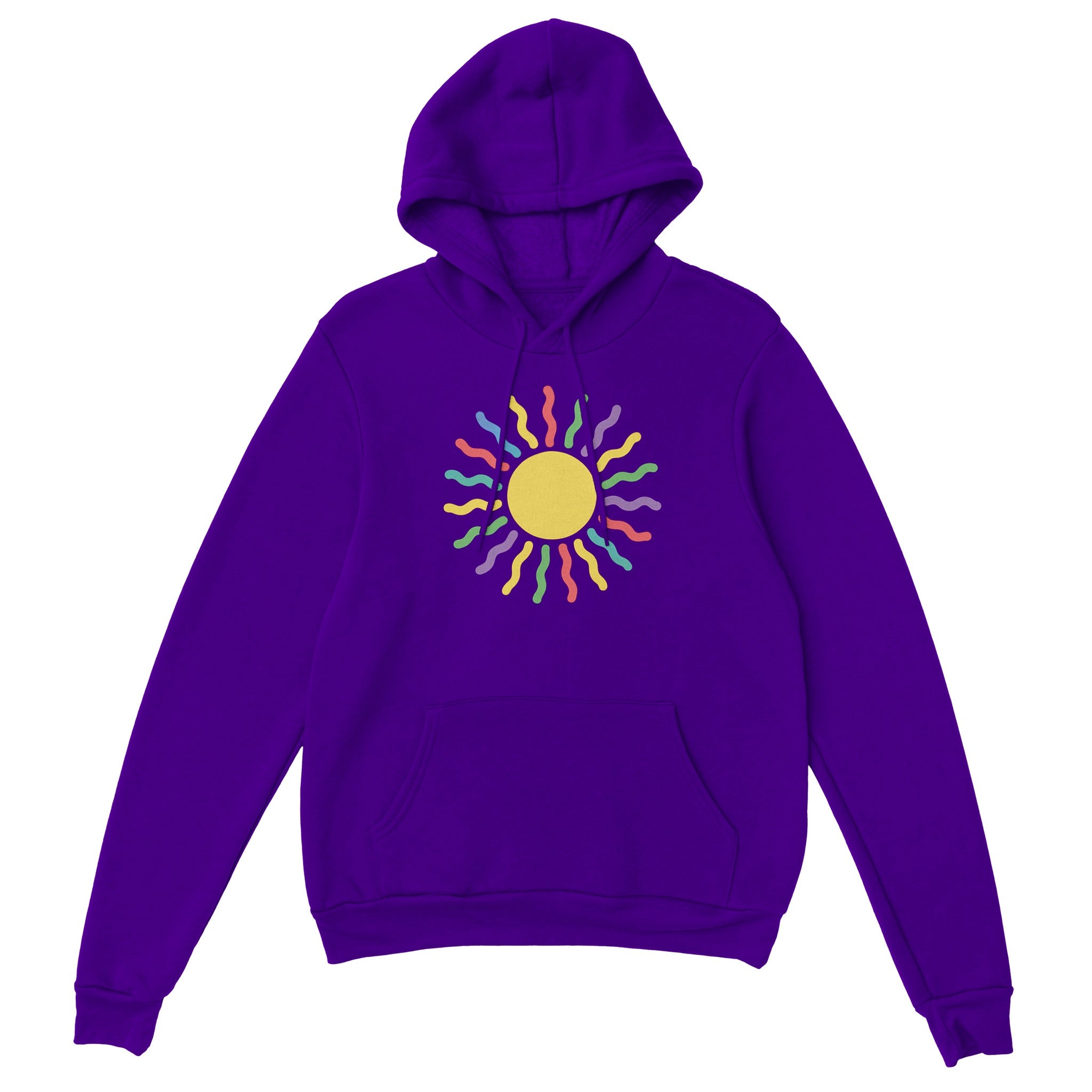 The Enchanted Rainbow Sun Hoodie