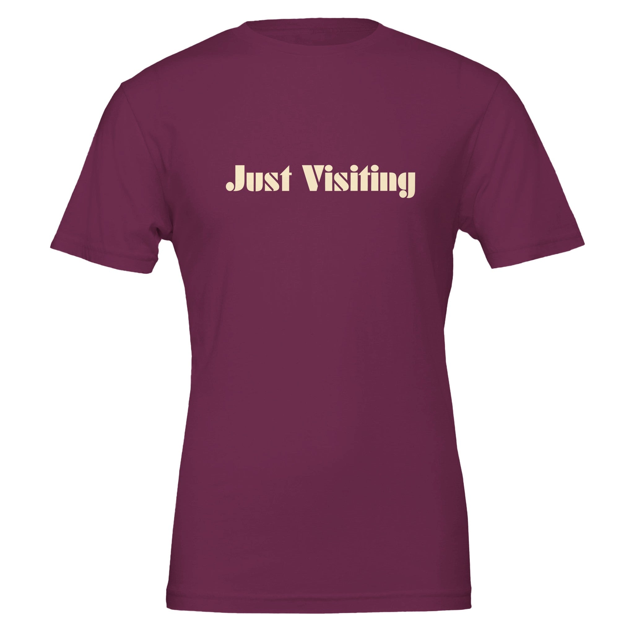 Just Visiting Because None Of Us Live Here Forever T-Shirt
