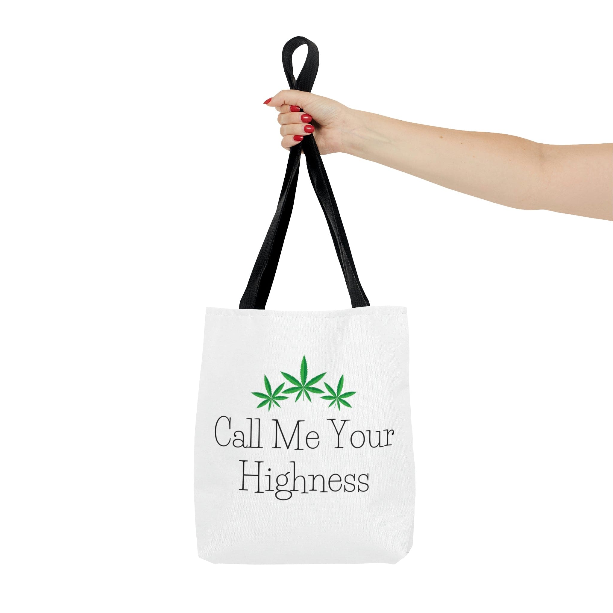 Call Me Your Highness Green Leaf Tote Bag