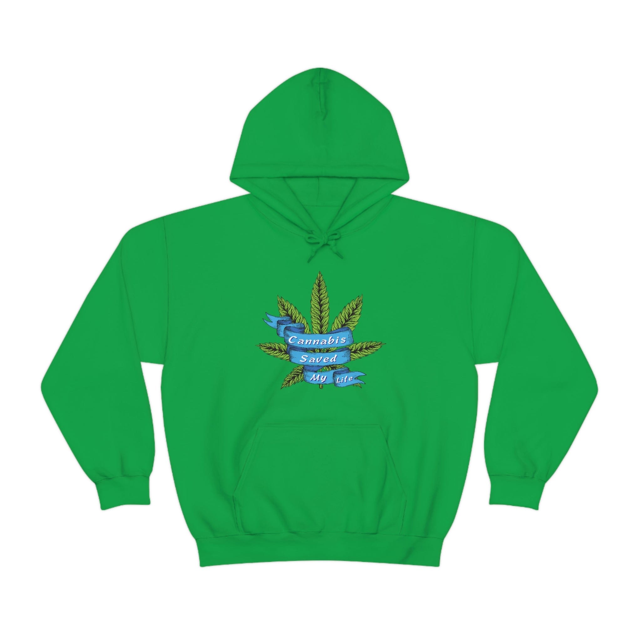 Cannabis Saved My Life Marijuana Hoodie