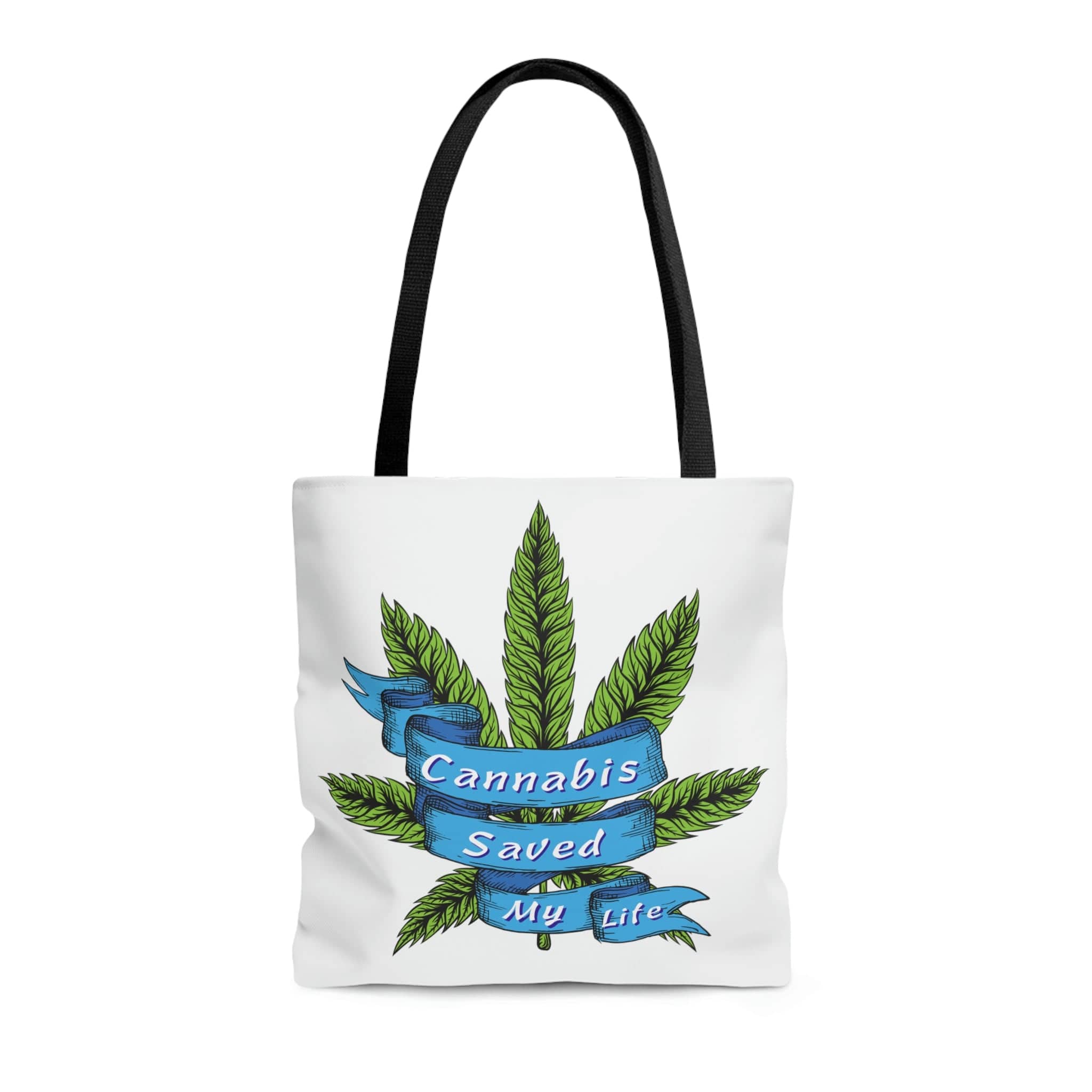 Cannabis Saved My Life Shopping Tote Bag