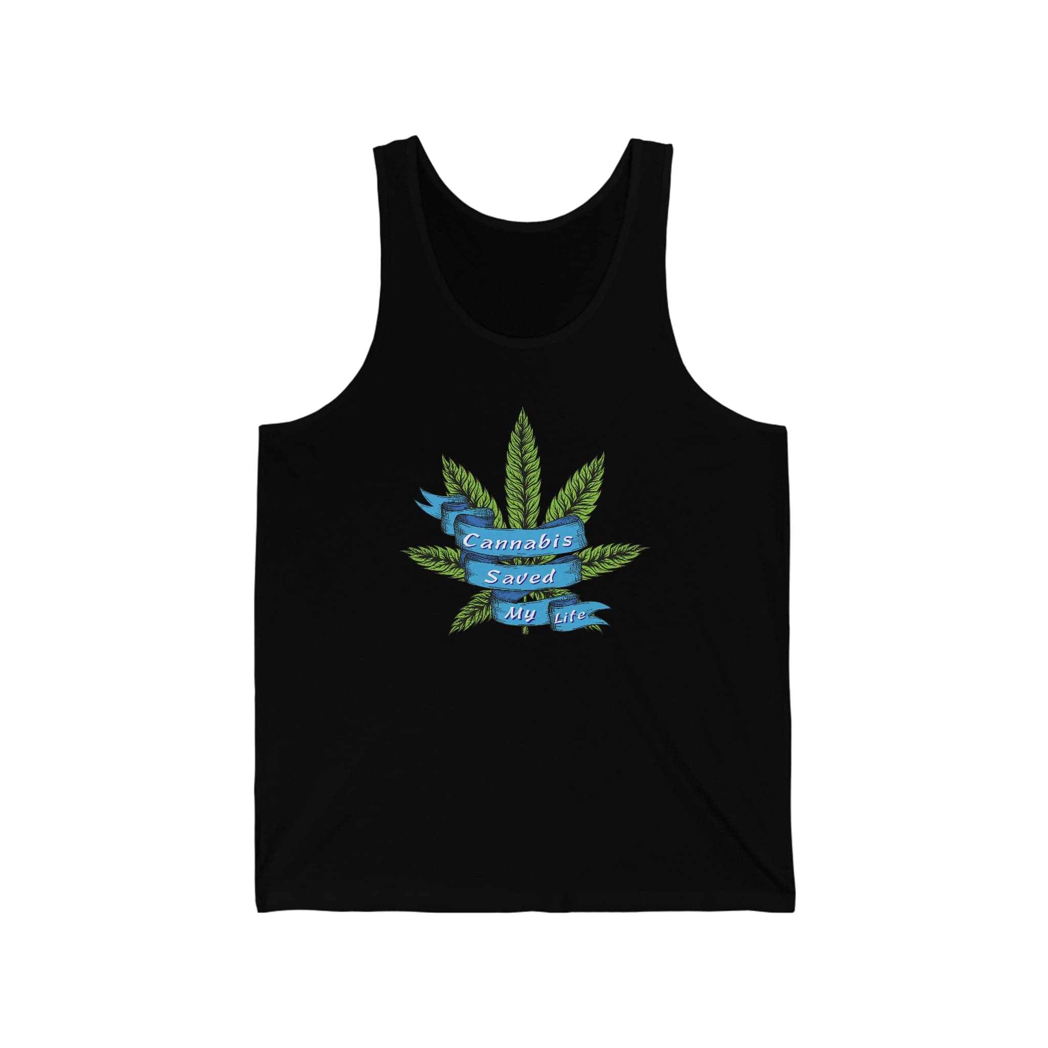 Cannabis Saved My Life Jersey Tank Top