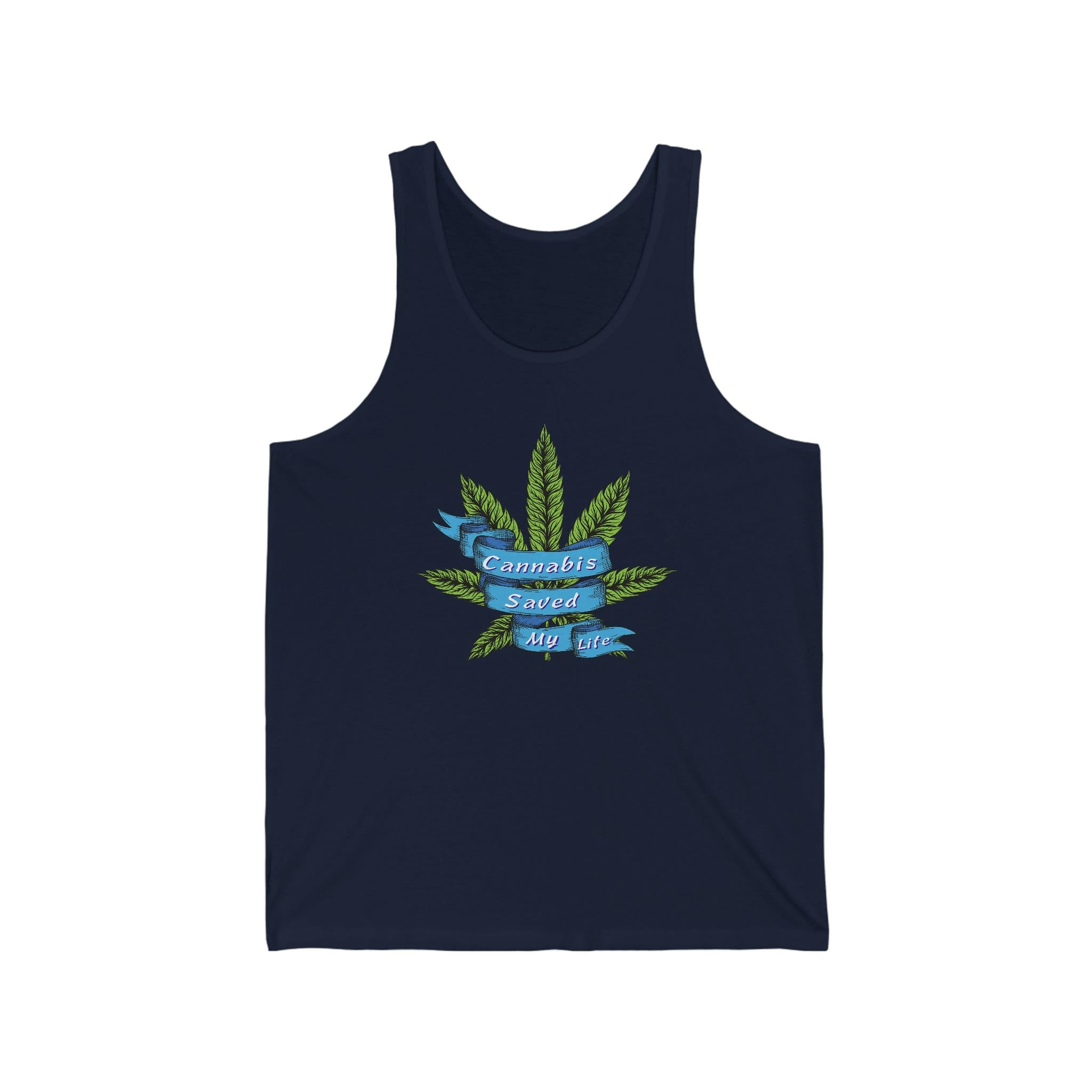 Cannabis Saved My Life Jersey Tank Top