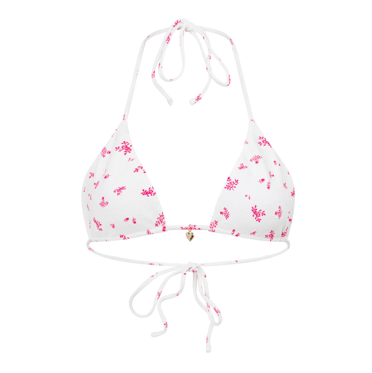 Capri Petals Ribbed Halter Bikini