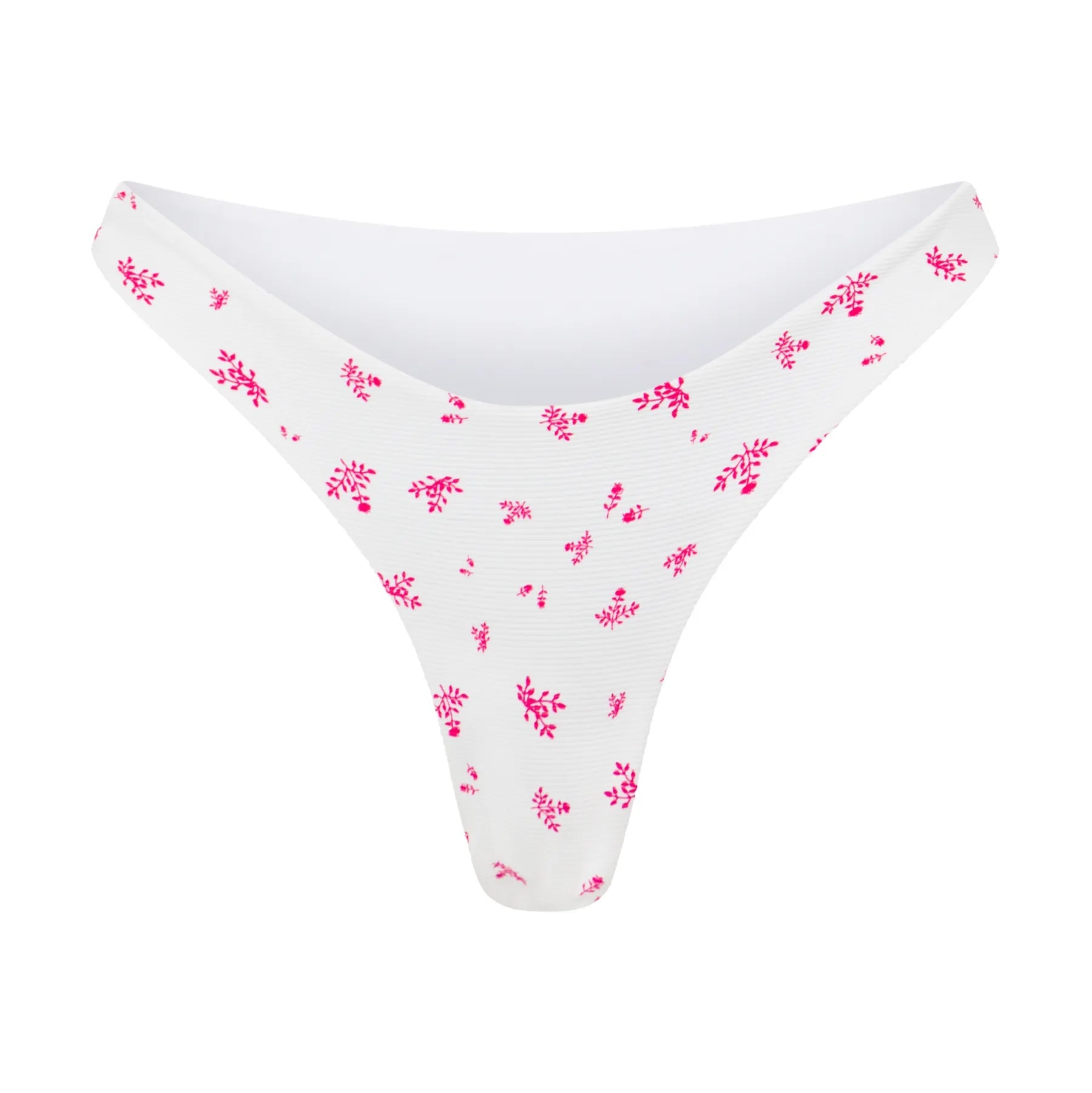 Capri Petals Ribbed Halter Bikini