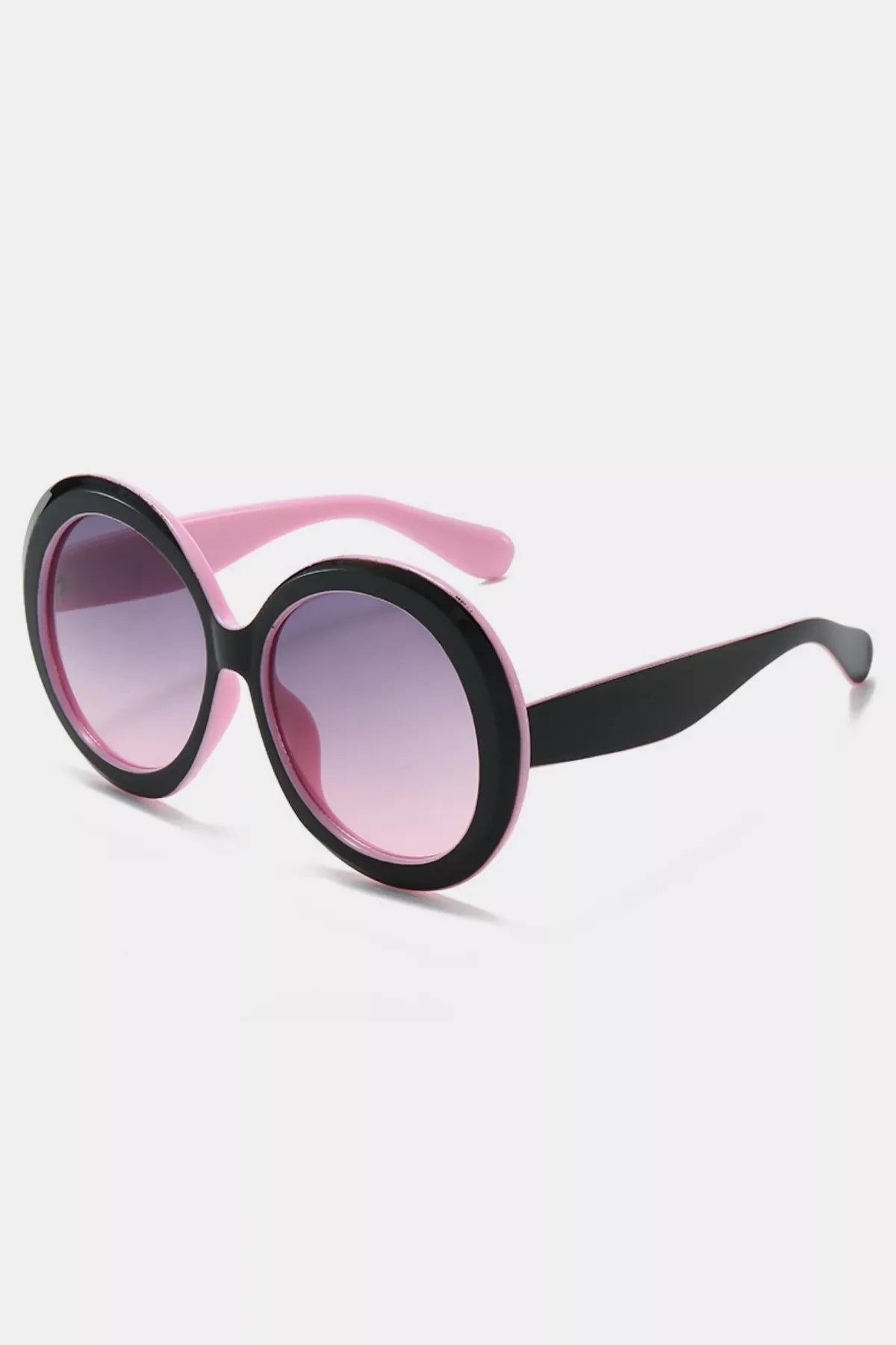 Oversized Round Frame Fashion Sunglasses