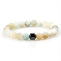 Men's Natural Gemstone Bracelet Vintage