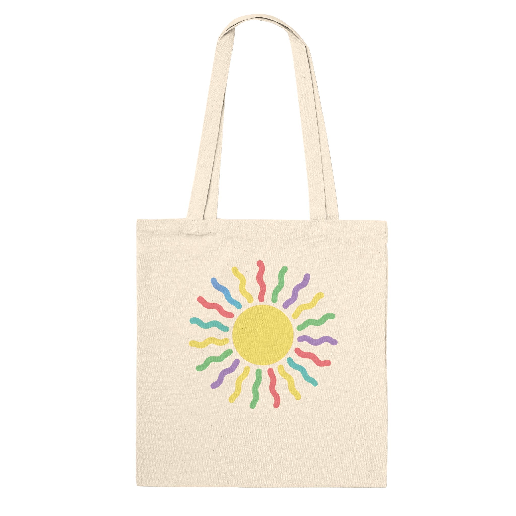 Enchanted Rainbow Sun Premium Tote Bag