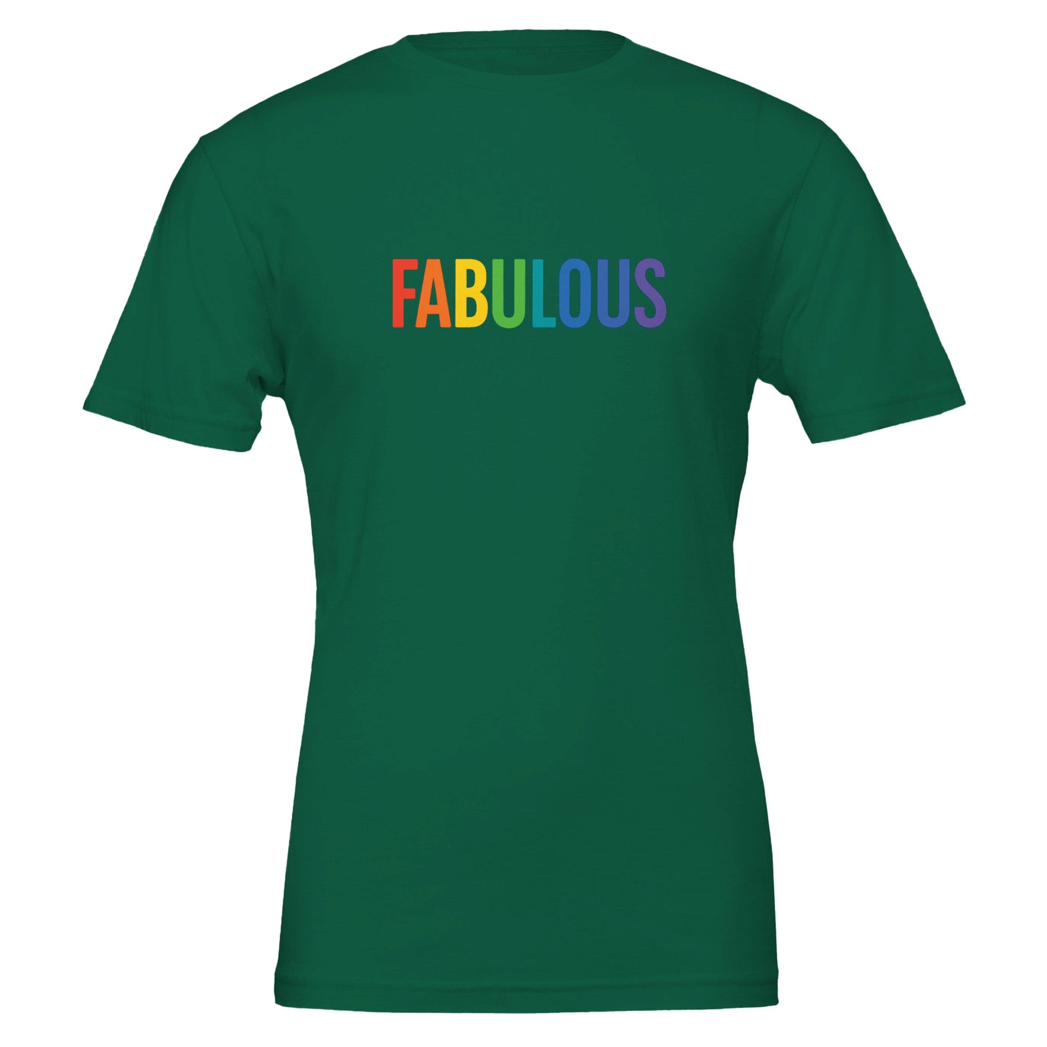 FABULOUS Rainbow Statement T-Shirt