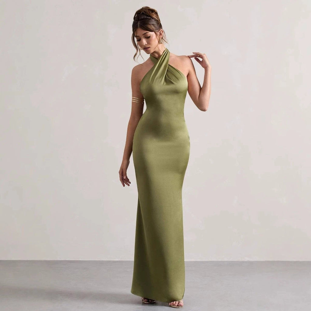 Halter Slim Fit Dress
