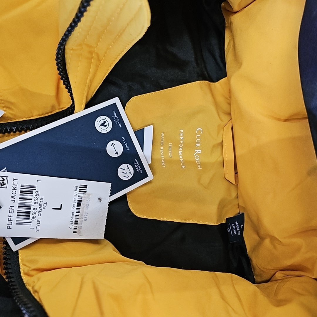 Club Room Size L Yellow MENS Jacket
