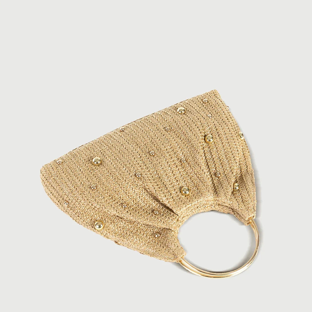 Celeora Knitted Rivet Handbag