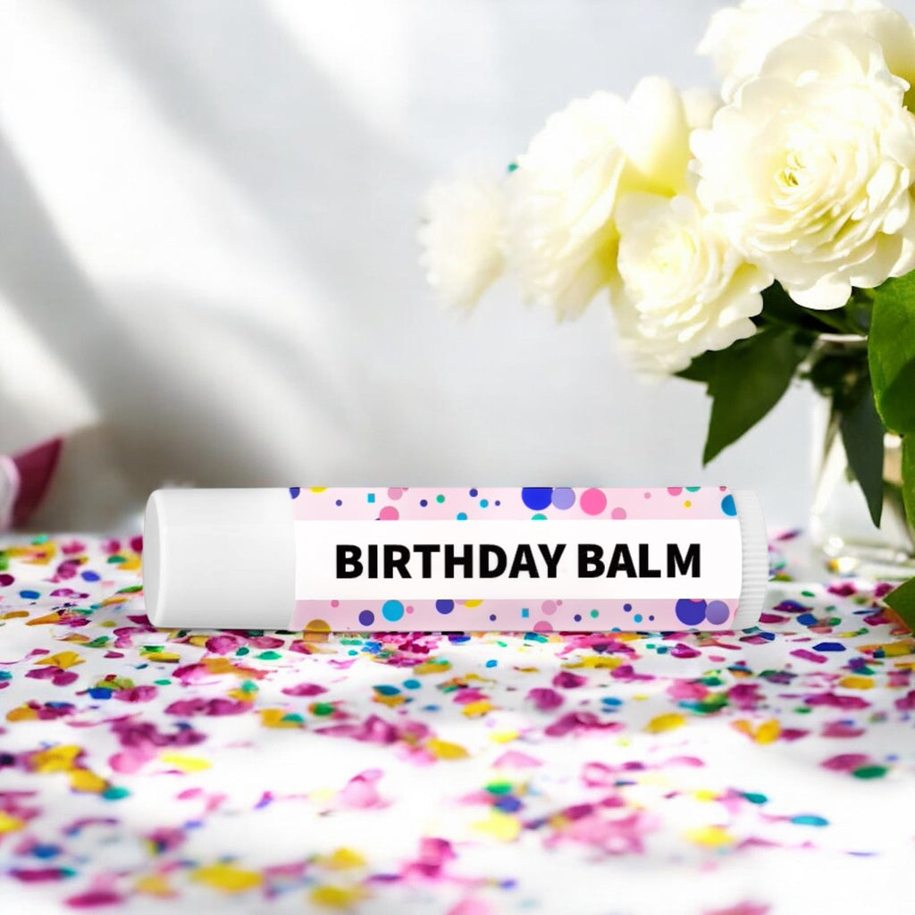 Chapped Lip Balm for Birthday Celebrations