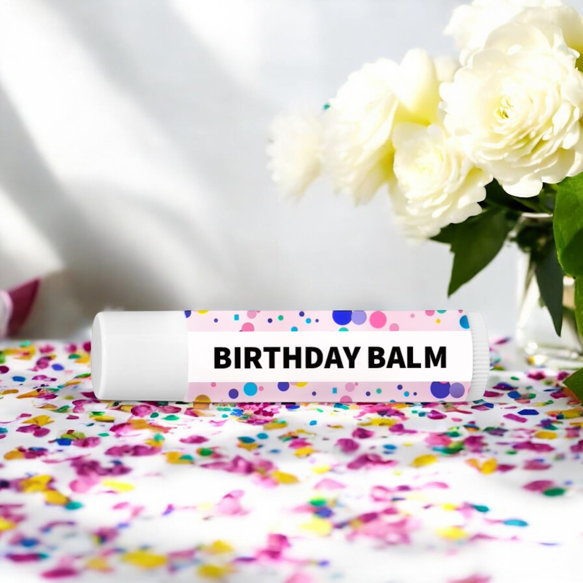 Chapped Lip Balm for Birthday Celebrations