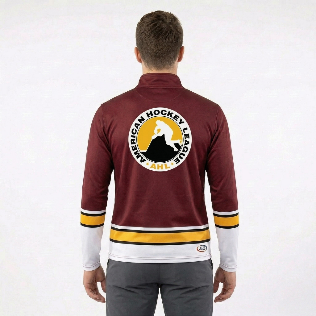 Chicago Wolves AHL Licensed Replica Jersey Performance 1/4 Zip
