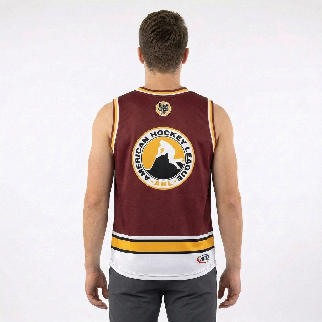 Chicago Wolves AHL Licensed Replica Jersey Performance Men's Tank