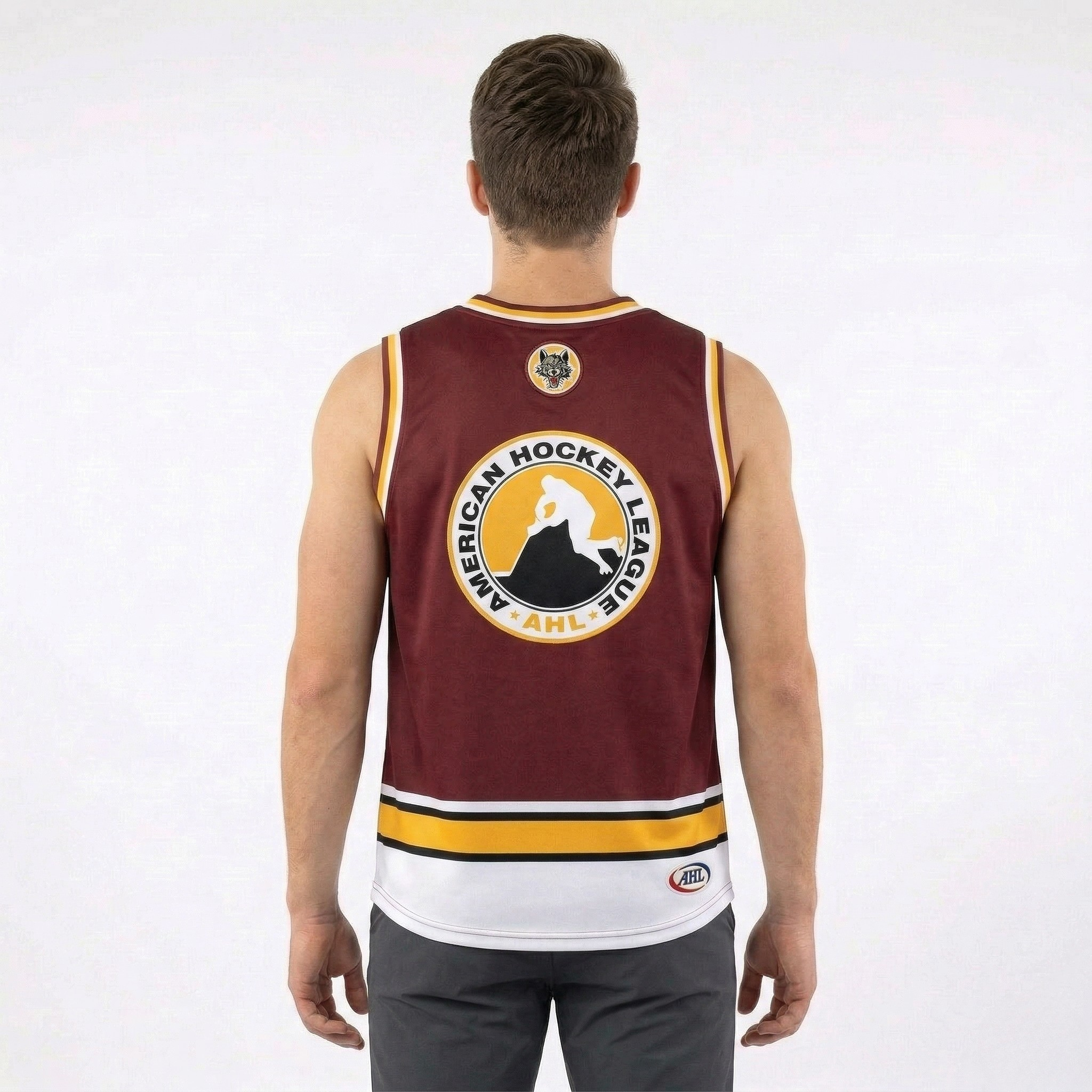 Chicago Wolves AHL Licensed Replica Jersey Performance Men's Tank