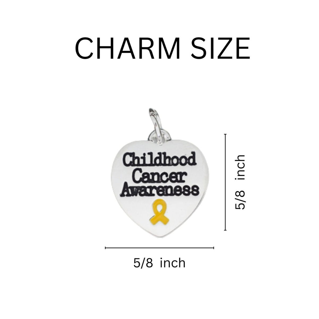 Childhood Cancer Gold Ribbon Rope Bracelets
