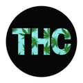 THC Marijuana Black Mouse Pad