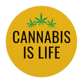 Cannabis is Life Yellow Mouse Pad