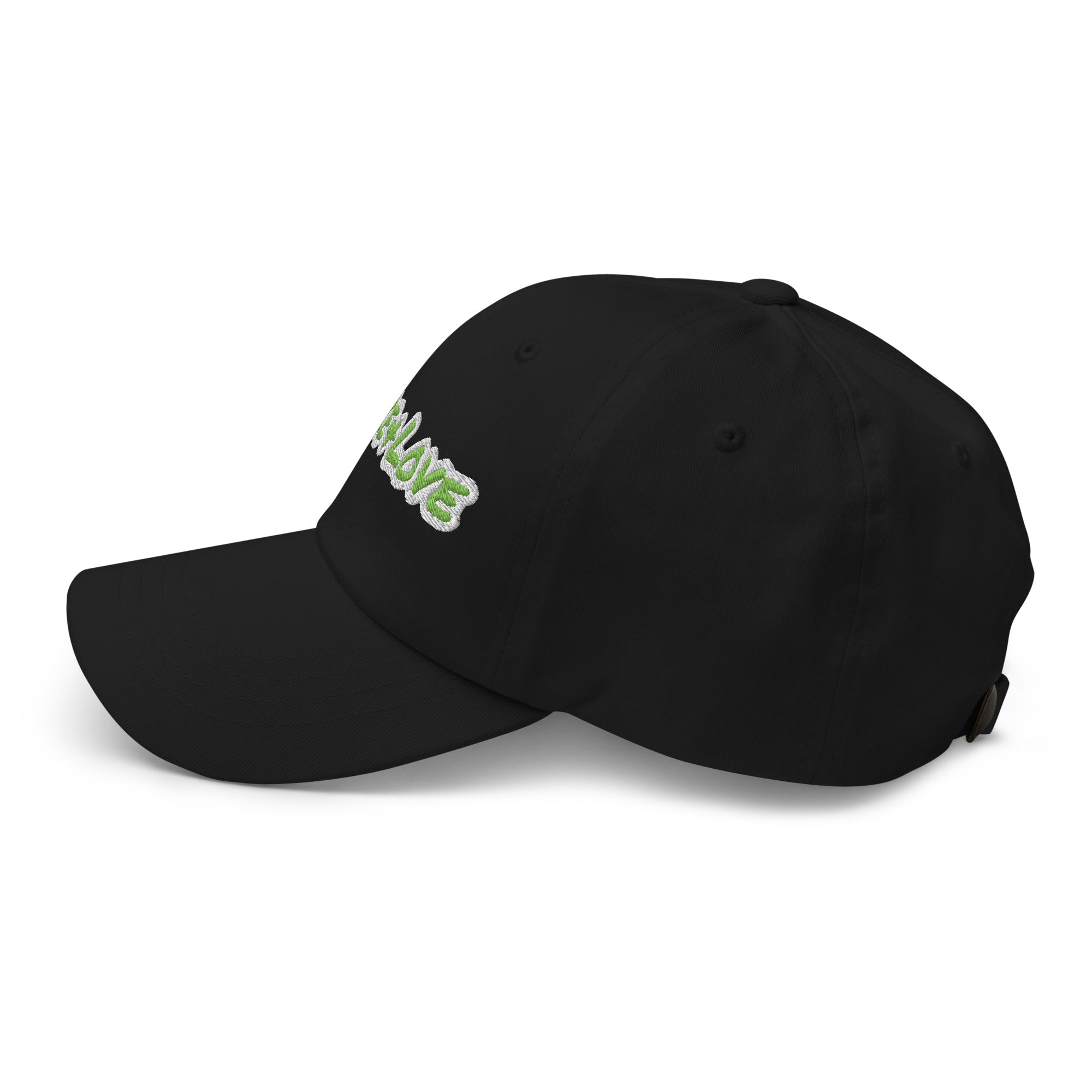 Peace + Love Cotton Dad Hat – Green Camo