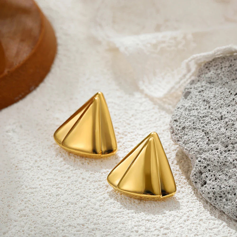 Cleopatra Pyramid Earrings