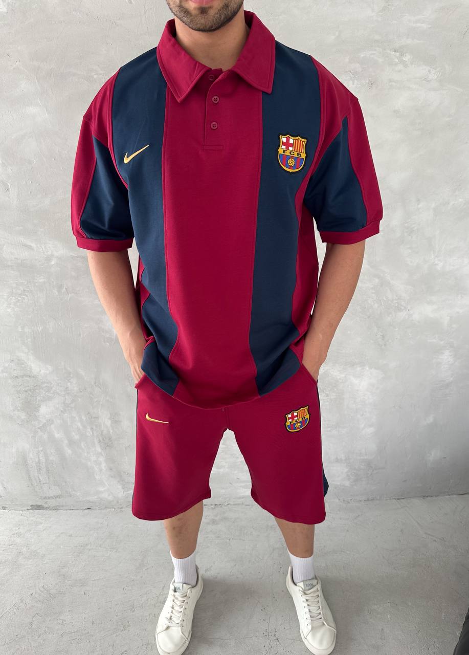 Dual-Tone Club Spirit Men's Co-ord Set – Match-Day Style with Heritage & Street Edge