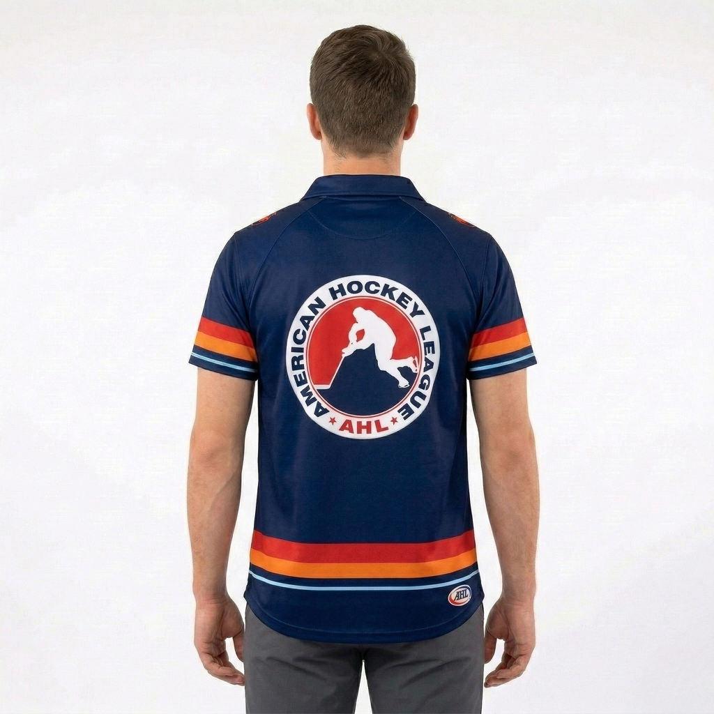 Coachella Valley Firebirds AHL Licensed Replica Jersey Performance Polo Shirt