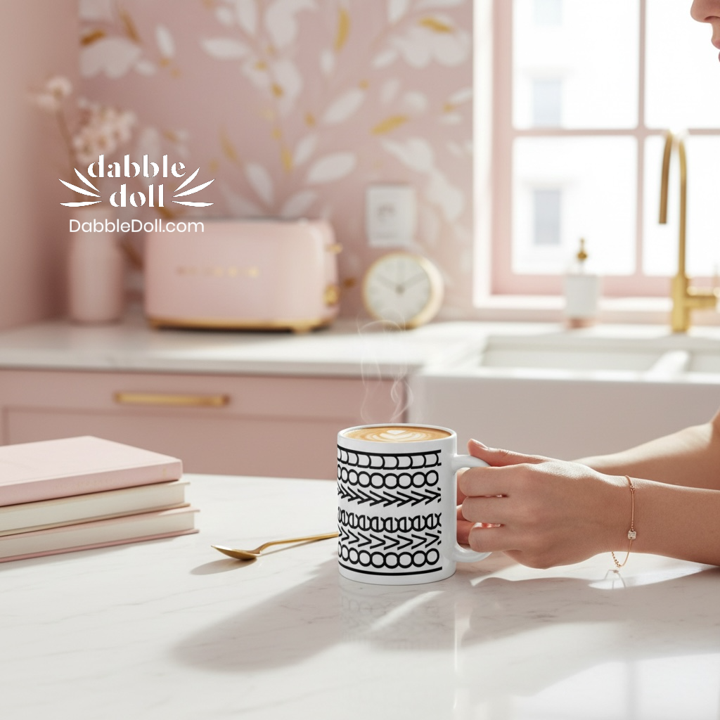 Dabble Doll Curated Gift Box with Coffee Mug