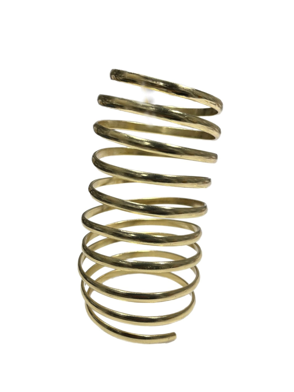 Coiled Spring Arm Bracelet
