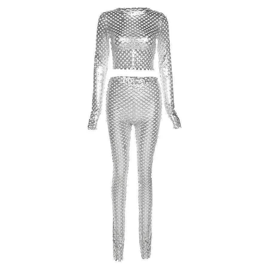 Corbyn Mesh Two-Piece Set
