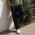 Summer Cotton Trouser (Tech Black)