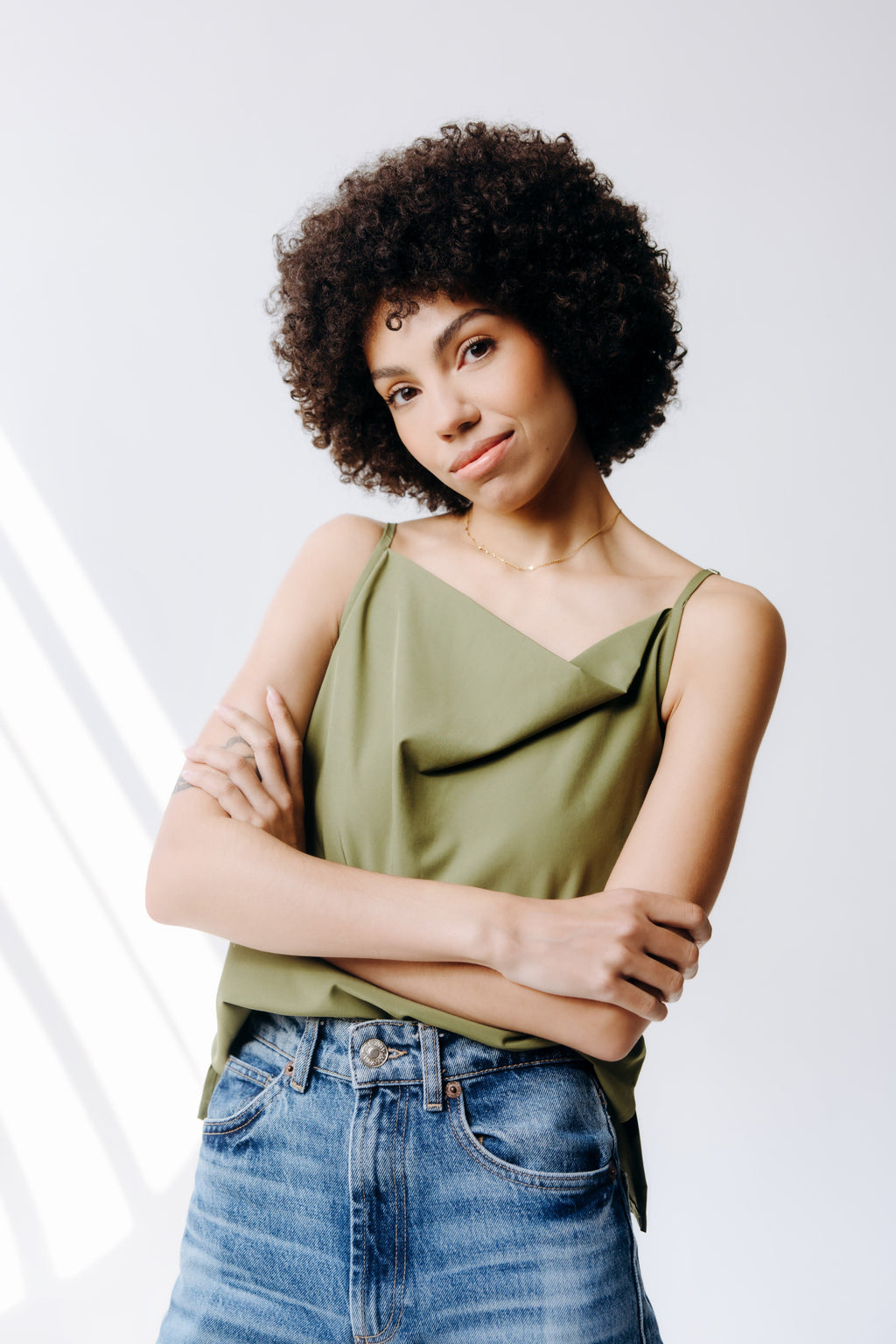 Cowl Neck Cami